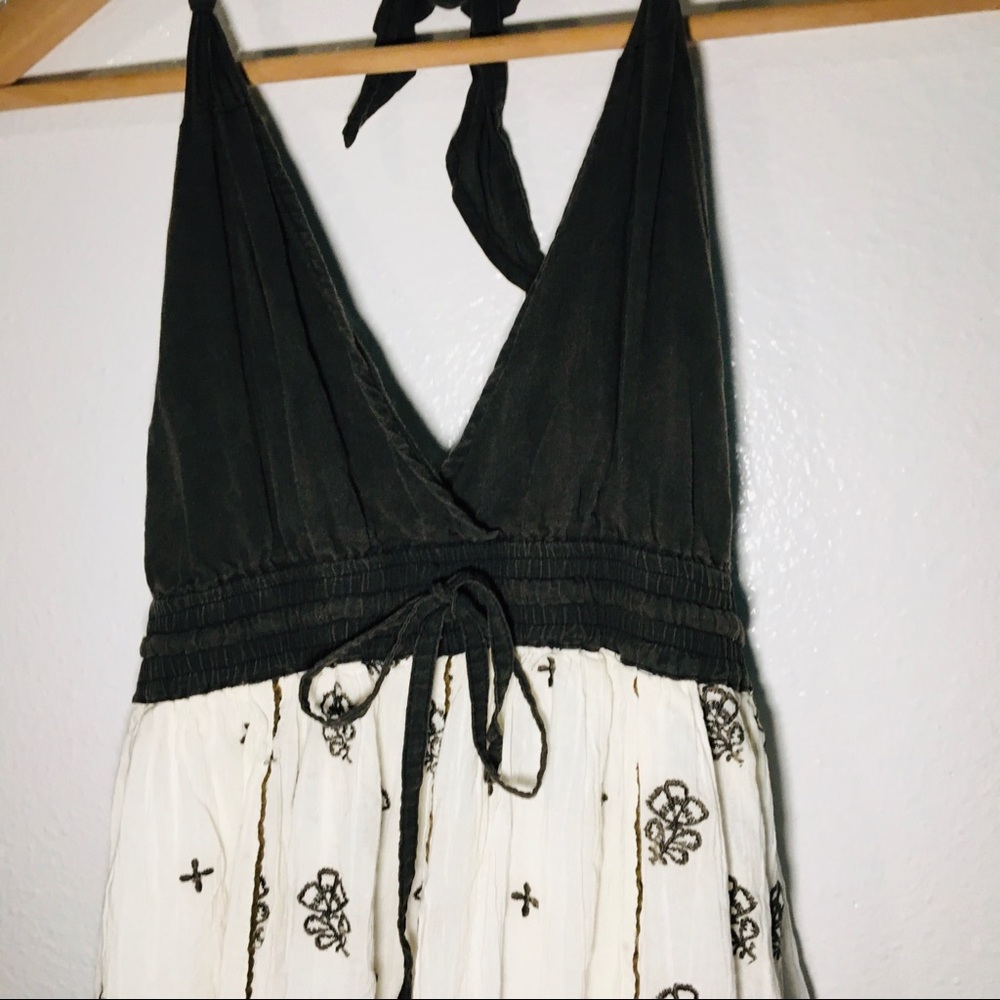 ANTHROPOLOGY LITHE Boho halter dress - Picture 7 of 16